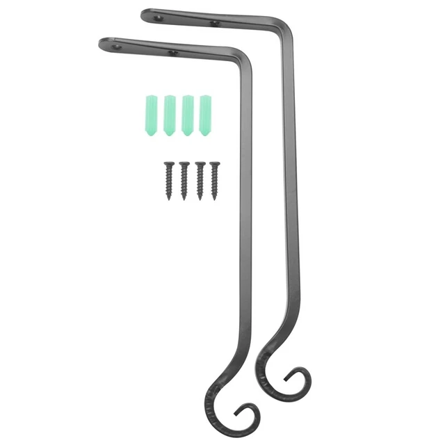 2 StüCk Wand Behang Pflanzen Halterung HäNge Halterungen Wand Behang Korb H G8G1