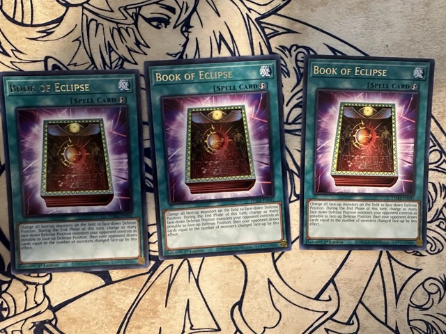 Yu-Gi-Oh! Book of Eclipse x3 TAMA-EN041 Rare Nm