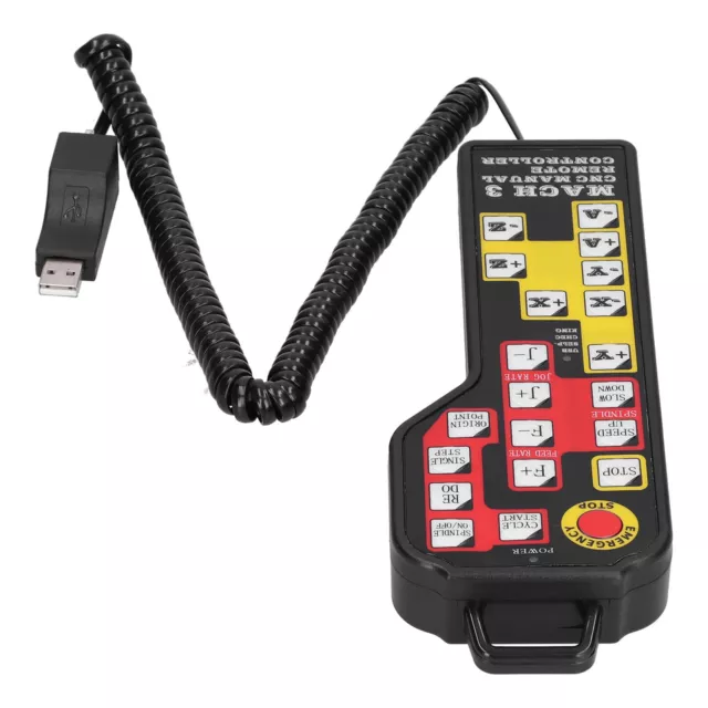 USB Handwheel 4 Axes Electronic Handbrake Remote Manual Controller For Mach GAW 3