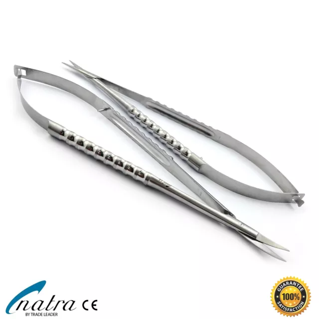 Castroviejo Micro Scissors 18 CM Surgical Preparation Thread