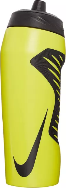 NIKE Hyperfuel Water Bottle 709ml Trinkflasche Sportflasche Fitnessflasche LEMON