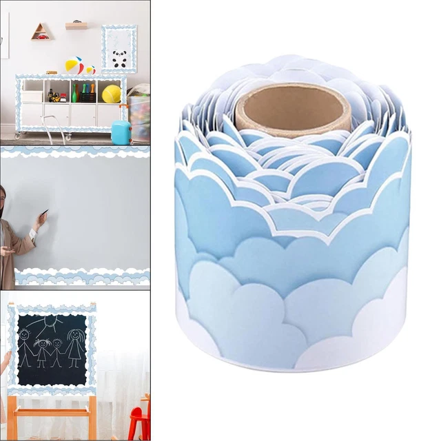 BORDURE DE TABLEAU D affichage En Forme De Nuage Ornement Pour Mur EUR bordure-de-tableau-d-affichage-en-forme-de-nuage-ornement-pour-mur-eur