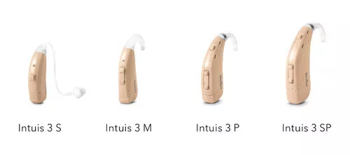 Signia Intuis 3 P/SP/S/M Behind the ear Digital BTE Hearin Aid-Mild to Profound