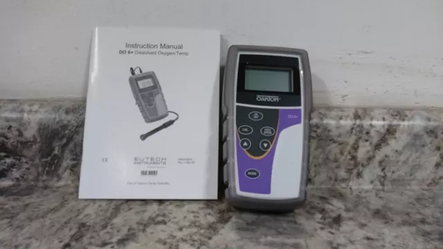 Oakton WD-35643-10 0.0 to 20 mg/L (ppm) Dissolved Oxygen Meter