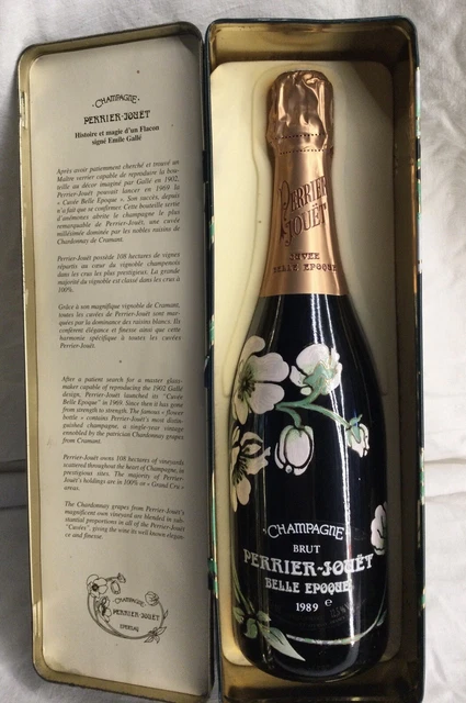 Champagne perrier jouet 1989 en boîte collector 10