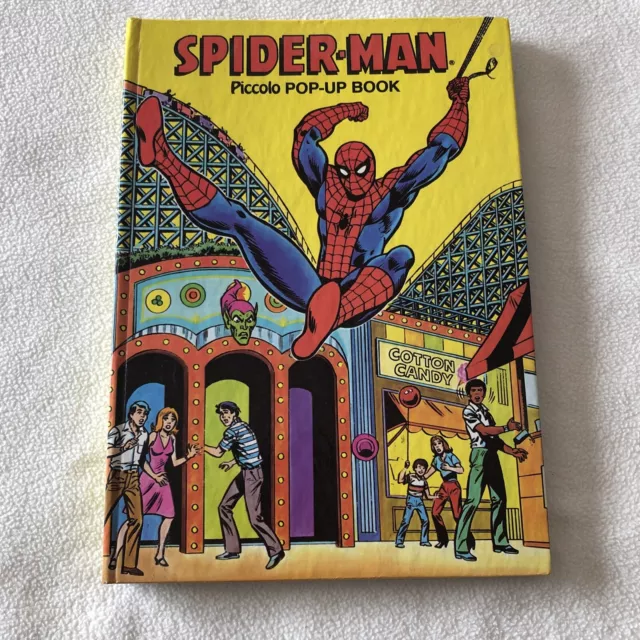 Vintage AMAZING SPIDER-MAN POP-UP BOOK 1980 Marvel Comics Group ISBN 0960414622