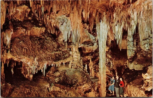 Caverns Cave Luray Virginia VA Swiss Cottage Way VTG Postcard UNP Unused