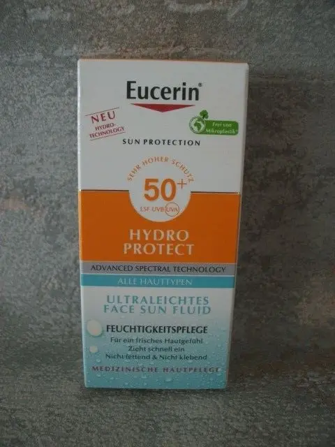 Eucerin Hydro Protect 50+ ultraleichtes Face Sun Fluid Feuchtigkeitspflege 50ml