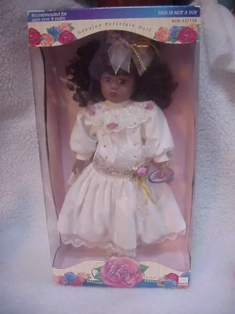 Victorian Rose Collection Special Edition Doll Dark Skin Beauty