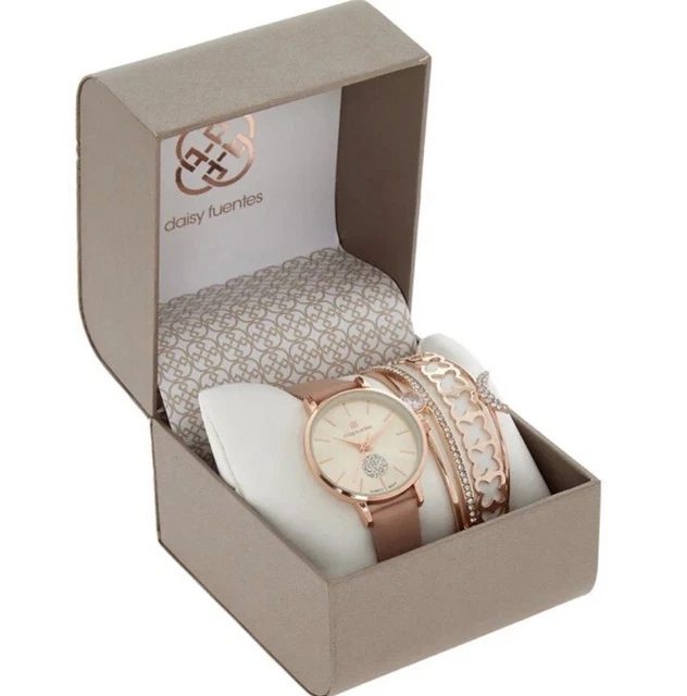 Gold Tone Tk Maxx Uk Watches DAISY FUENTES FOUR Pack Rose Gold
