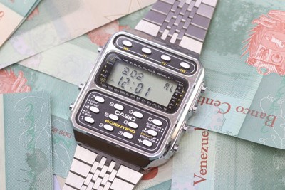 casio calculator wrist watch