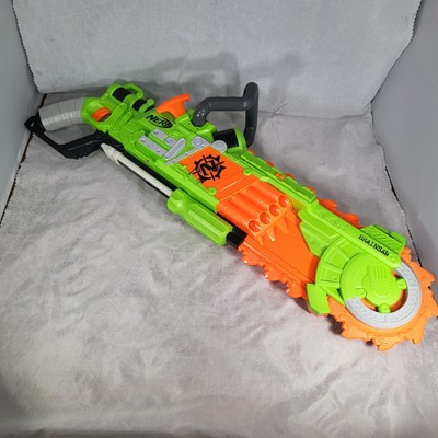 nerf zombie strike brainsaw blaster