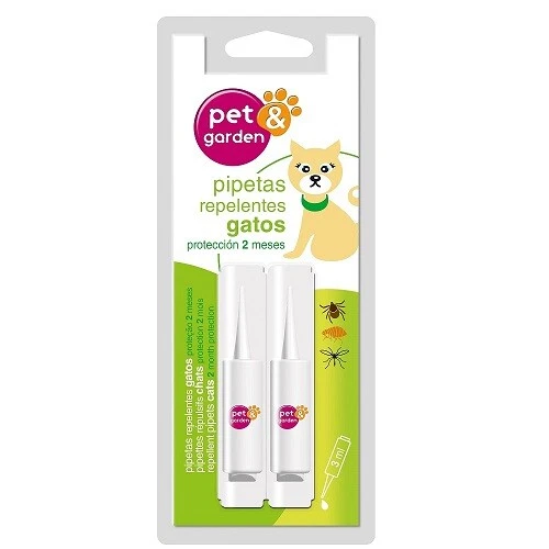 Pipetas Repelentes Insectos para Gatos FLOWER - 2x2,5 ml