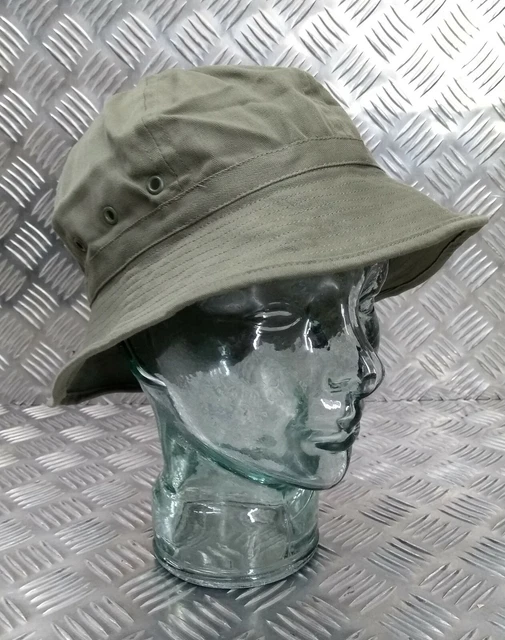 Cappello Boonie Militare MFH - Colore Oliva - Unisex - Leggero E Pieghevole - Giungla/Estivo
