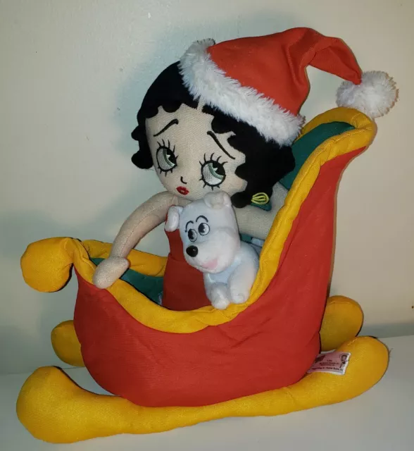 Collectable Christmas Betty Boop, Pudgy, Sleigh Sugarloaf Collection 2009