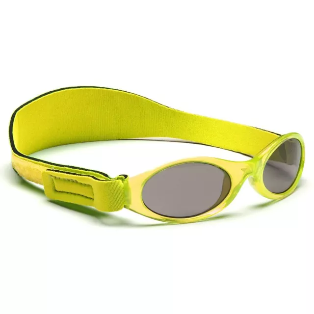 Lunettes de Soleil pour Enfants Garçons Enfants Nuances Kidz Banz Jaune Rétro