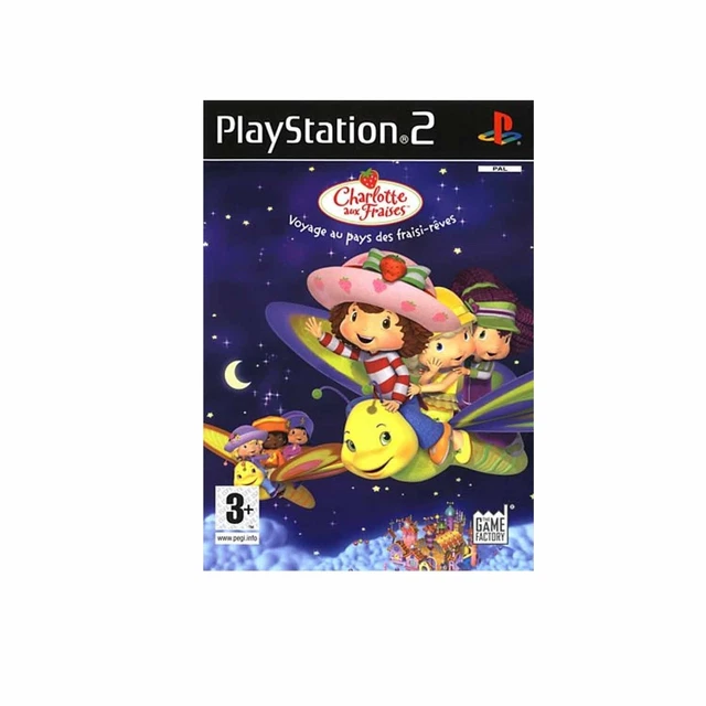 Jeu PS2 Charlotte Aux Fraises – Voyage Au Pays Des Fraisi-rêves – PAL FR – Comme Neuf