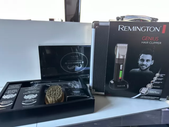 Remington HC5811 Coffret Cheveux, Tondeuse Cheveux Homme,Lames + Kit Barbe NEUF