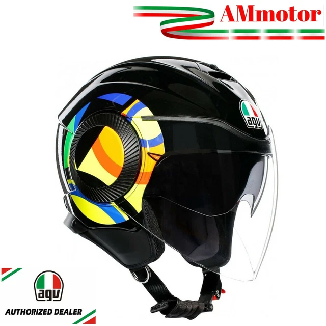 Casco jet on sale valentino rossi
