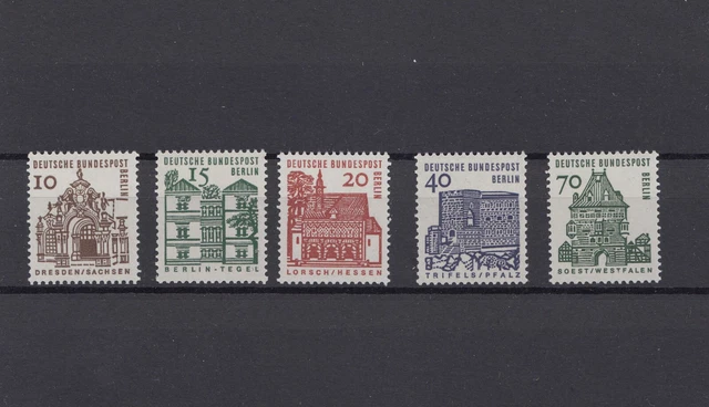 Berlin Rollenmarken 242-48  Postfrisch Komplett Satz
