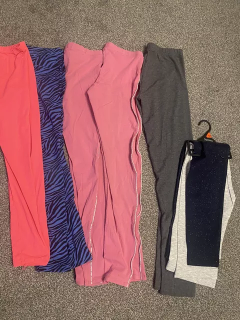 Girls Leggings Bundle Age 12/14