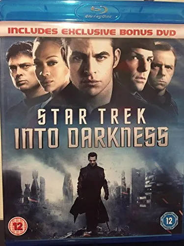 Star Trek Into Darkness Blu Ray + Bonus DVD