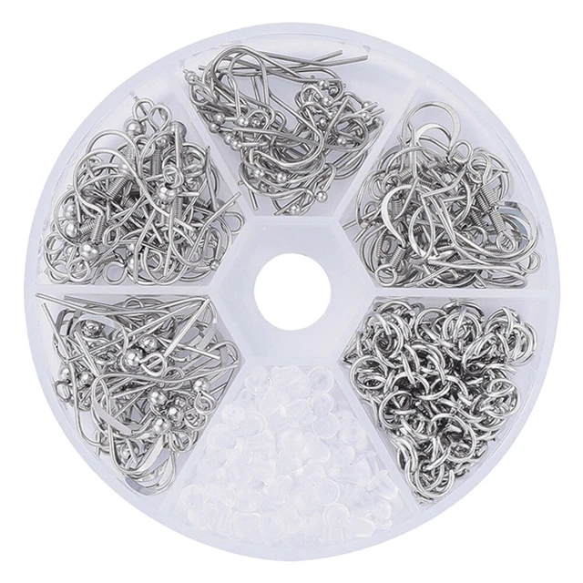 1 caja pendientes de plata esterlina para mujer pendientes de gota pendientes de aleación