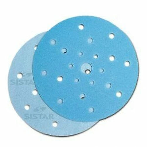 15 Disques à Poncer PSA Oxyde D'aluminium – Grain 800, Adhésif, Pour Verre