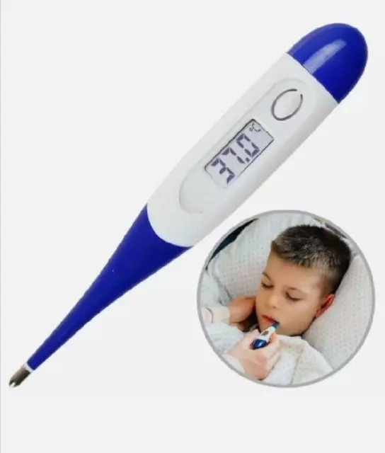 Digitales LCD-Thermometer Medical Baby Adult Safe Body Mouth Temperatur