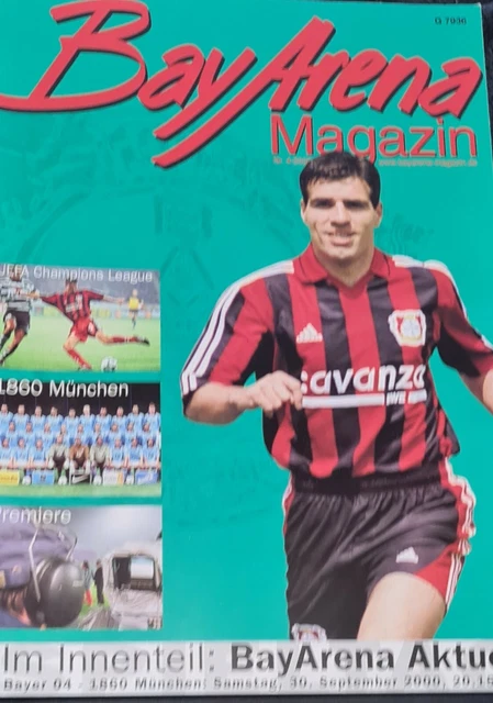 2000/01 1.BUNDESLIGA BAYER 04 Leverkusen TSV 1860 München EUR 1,00