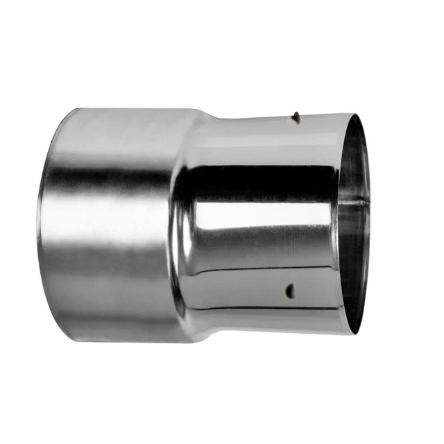 Adaptateur Réducteur Acier Inoxydable Pour Raccordement Cheminée/poêle - Ø60/50mm