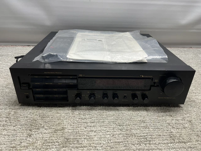 Nakamichi RE-1 AM/FM 160W Receiver Tested/Working Nakamichi RE-1 AM/FM 160W Receiver Tested/Working