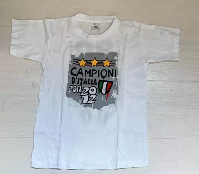 4800/101 Adidas Juventus Juve Maglietta Celebrativa Scudetto 2011/12 Bambino