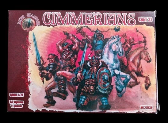 1 87 Scale Figures Alliance 1/72 Scale Cimmerians Figure Set (Set