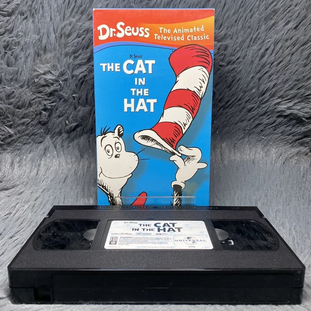 Dr Seuss The Cat In The Hat Vhs Used Movie Vcr Video Tape Cartoon My