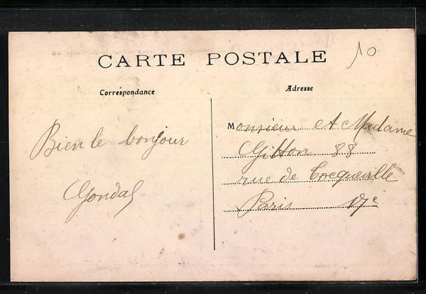 CPA Breteuil-sur-Iton, Route de Couches 1913 2