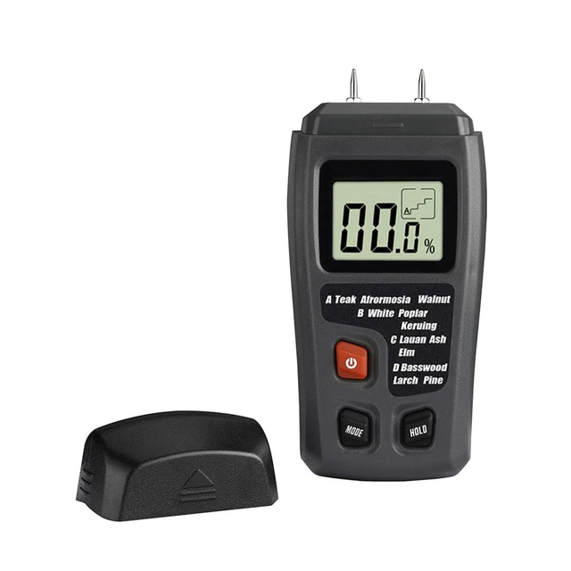 High Quality Wood Moisture Meter Moisture Detector 9V Dc Battery