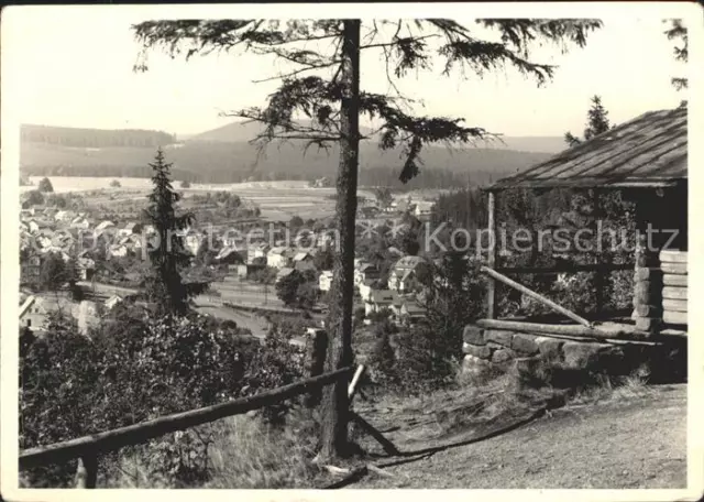 72181509 Finsterbergen Blick vom Hainfelsen Finsterbergen