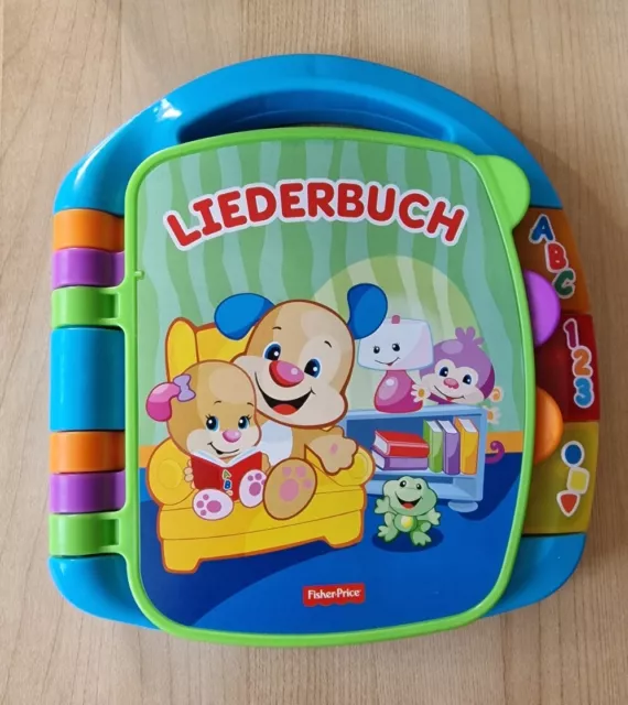 Fisher-Price Lernspaß Liederbuch Baby Kind