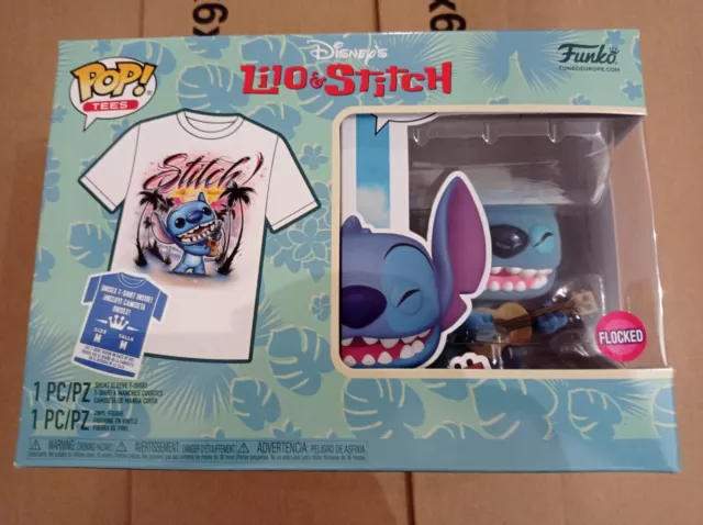 #1044 Lilo und Stich - Ukulele Stich verlockt exklusiver POP! & mittlere T-Shirt-Box