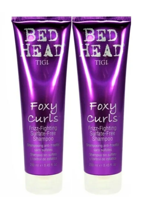 Tigi Bed Head Foxy Curls Shampoo 8.45oz PACK OF 2