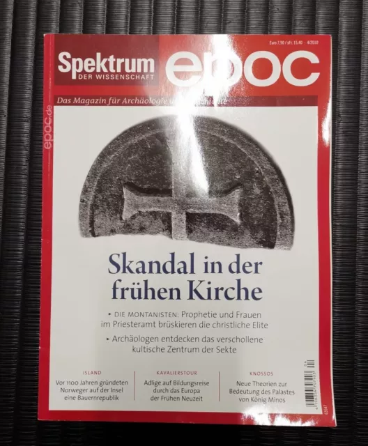 SPEKTRUM DER WISSENSCHAFT EPOC 04 / 2010 Magazin für Archäologie und Geschichte