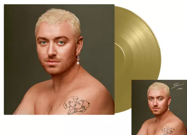 Sam Smith | Gloria | Limitierte Gold Vinyl LP + Signed Card Signiert | Neu OVP