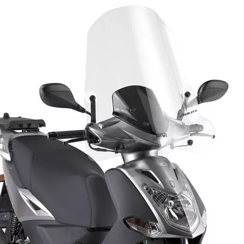 440A GIVI Parabrezza + Attacchi per Kymco Agility 125 R16 2008 2009 2010 2011