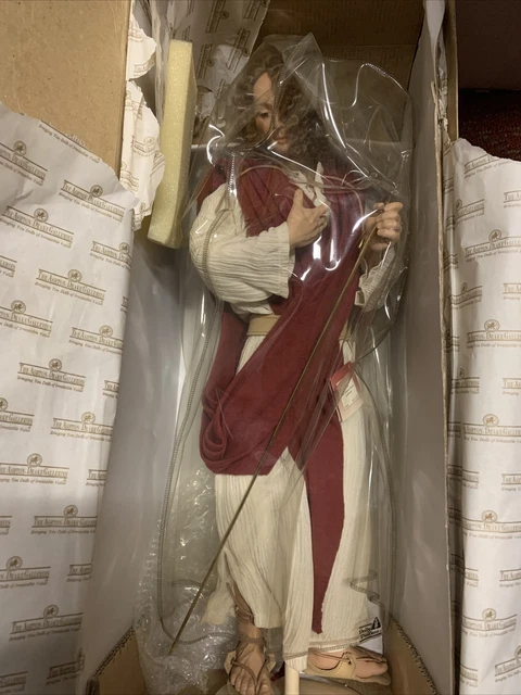 Ashton-Drake Galleries "I Am The Good Shepherd" Handcrafted Porcelain Doll