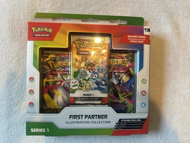 POKEMON TCG - First Partner Illustration Collection Box - New & Sealed ...