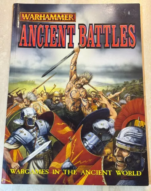 Warhammer Historical Ancient Battles Wargames Rulebook OOP (Softback 2002)