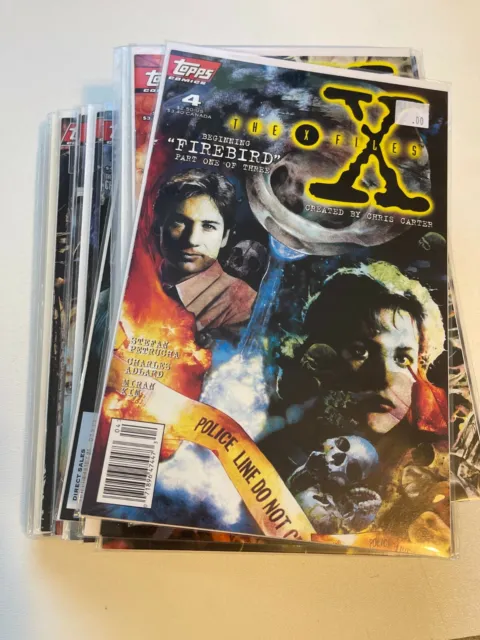 The X Files #4-39 (Topps Comics/Tv Show/Adlard/0921120) Near Full Set Lot Of 29
