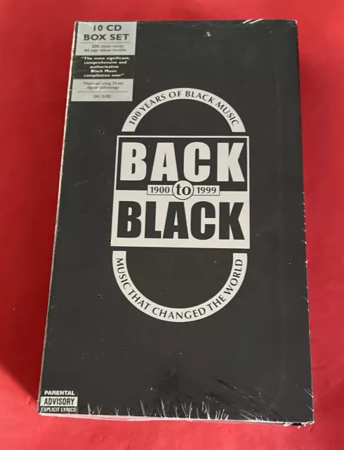 100 Years of Black Music - Back to Black 1900 to 1999 (10 CD Box set 2001)