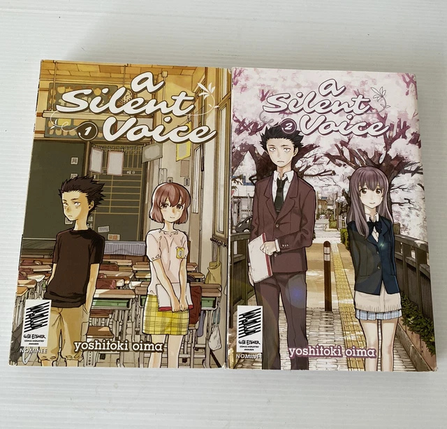 A Silent Voice Vol. 1 & 2 By Yoshitoki Oima Paperback Kodansha Comics Manga